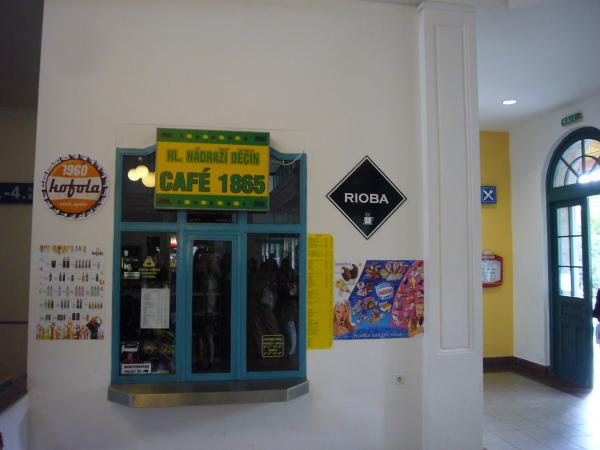 Café 1865 - Hl. Nádraží Děčín